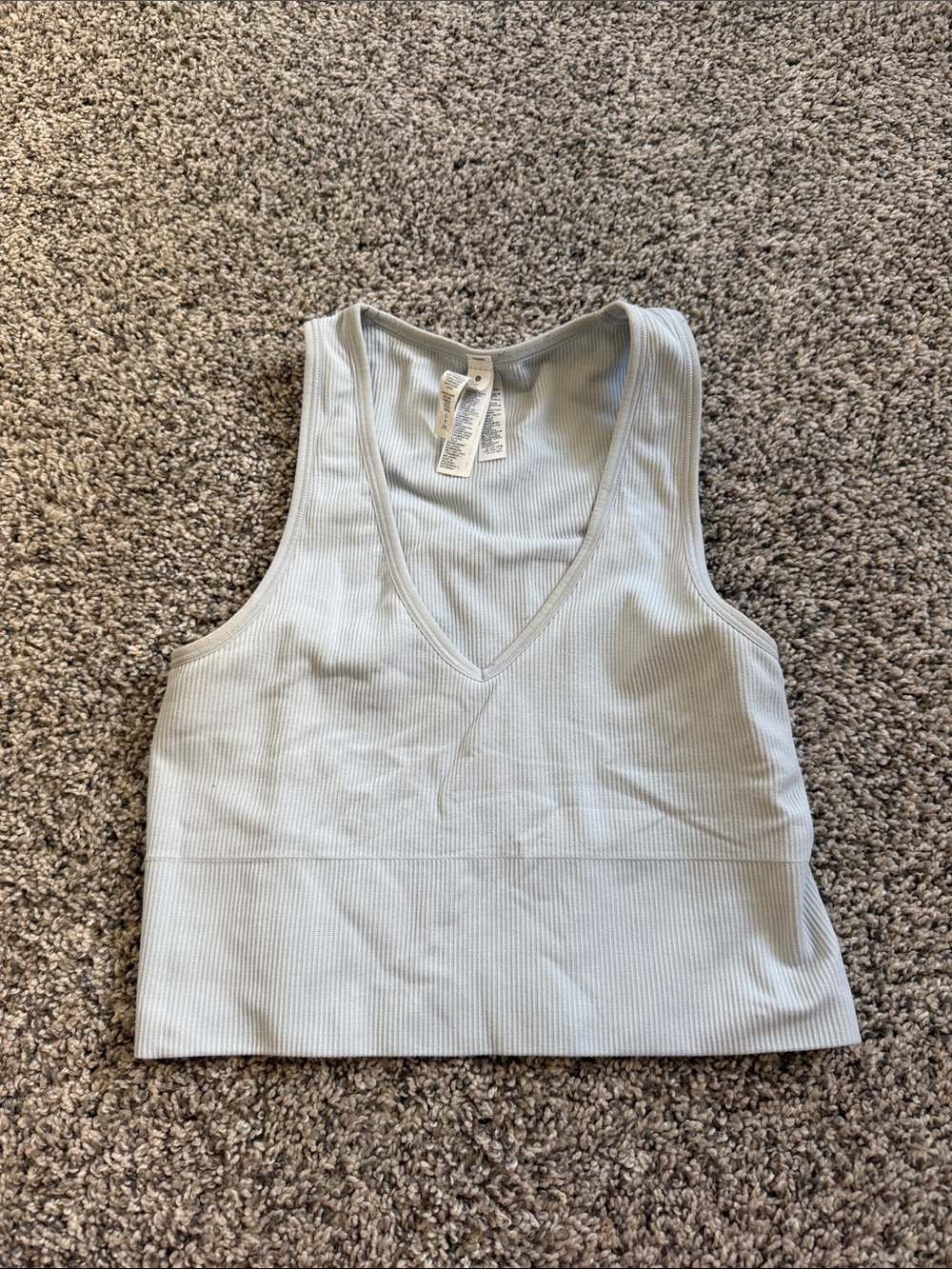Athleta ribbed aurora tank fop
